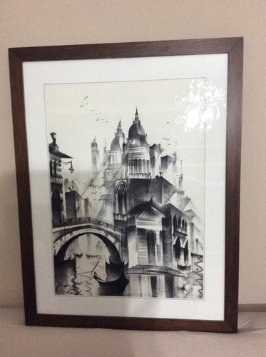 Quadro con venezia fatto - fatto, a