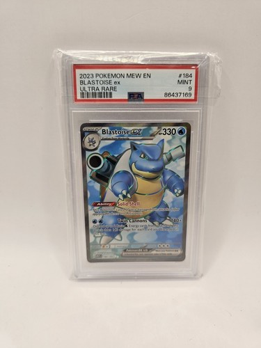 Pokemon card blastoise - card, ex