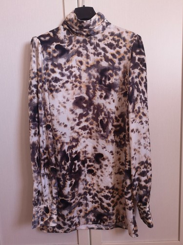 Blusa guess leopardata s - blusa,