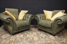 Coppia double poltrona - poltrona, club