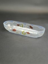 ANTICO CENTROTAVOLA VETRO ART NOUVEAU