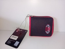 portafoglio milan con zip