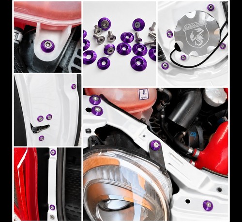 Kit bulloni inox abarth - bulloni,