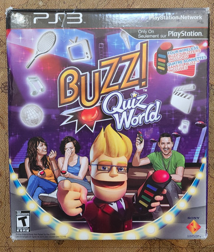 Ps3 buzz pacchetto - buzz!, quiz
