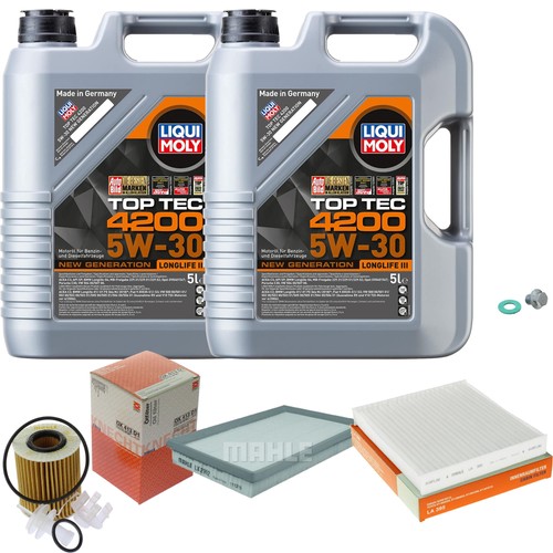 Mahle controllo set 10l liqui - mahle,