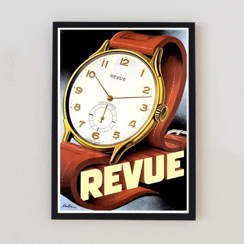 Poster orologio pubblicitario - poster,