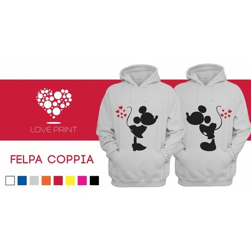 Coppia felpe love - coppia,