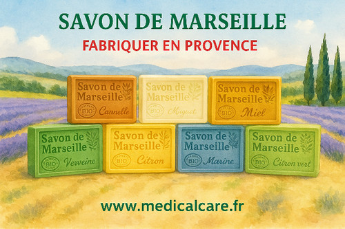 Lot savons marseille - 16, de