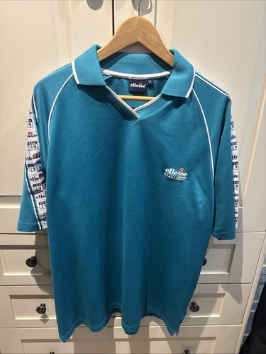 Polo verde vintage ellesse - verde,
