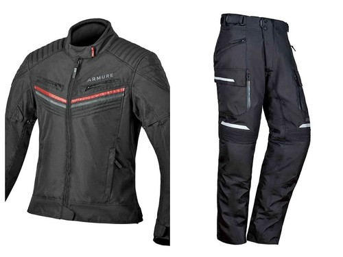Giacca pantaloni moto donna - giacca,