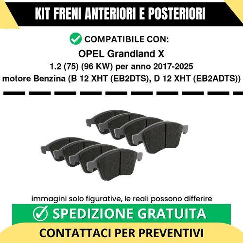 Pastiglie freno ant - pastiglie,