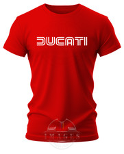 T-SHIRT DUCATI LOGO VINTAGE maglietta motogp meccanica bologna personalizzata