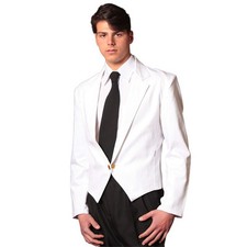 Giacca bianca sala corta