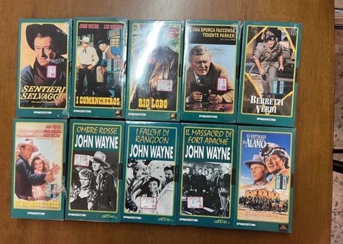 Cassette vhs john wayne - cassette,