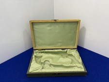 Custodia da presentazione in legno doppio feltro - adatta a coppia di Ruger monoazione (10,5")