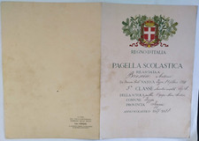 bp87 pagella fascista opera