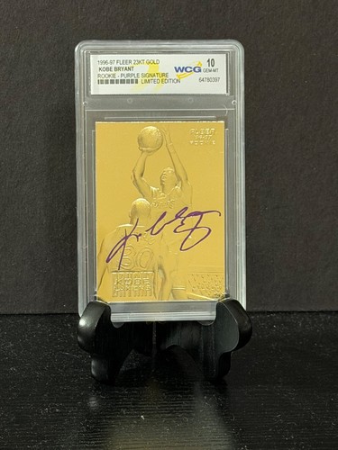 Carta firmata kobe bryant - kobe,