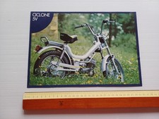 Garelli Ciclone 50 5V Tubone depliant italiano originale
