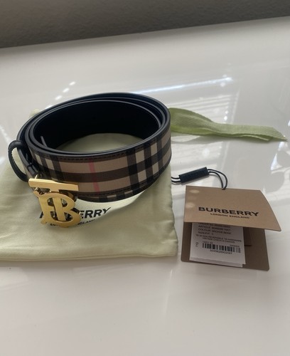 Cintura burberry monogram - cintura, "tb