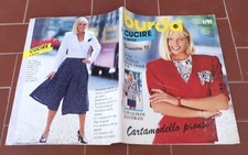 Rivista BURDA PRIMAVERA 91 1991 1/91 Completa con CARTAMODELLI taglio e cucito