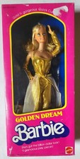 Barbie Golden Dream Made Taiwan Mattel Vintage 80's