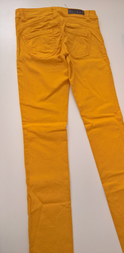 Pantaloni gialli sisley donna - gialli,