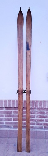 Sci legno antichi altezza - sci, di