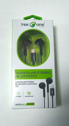 Cuffie auricolari tek one 09 - auricolari, h-09