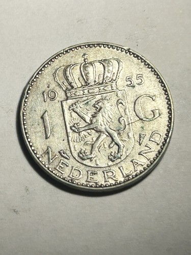 Moneta gulden olanda 1955 - moneta,