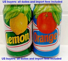 Lattine di soda vuote LIMONE e