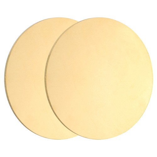 2pcs lastre ottone - lastre, 0.08"x1.97"