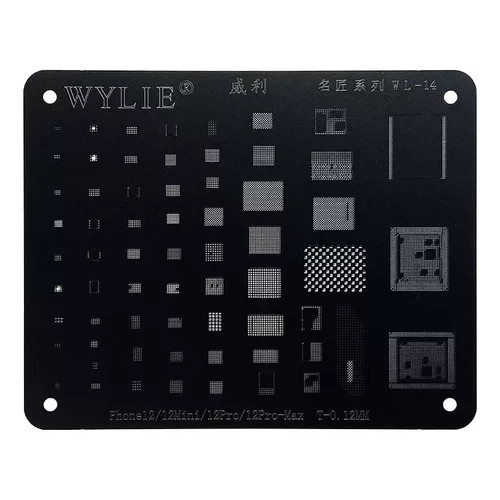 Stencil reballing chip bga - ic,