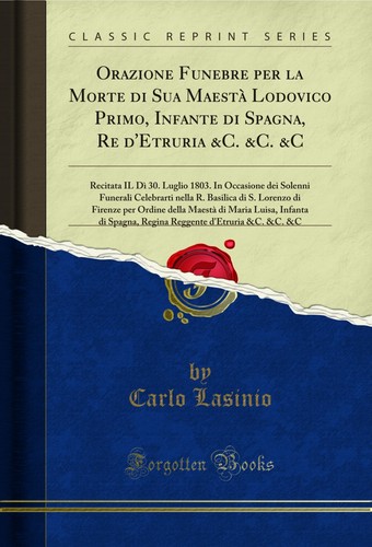 Orazione funebre per morte - per,