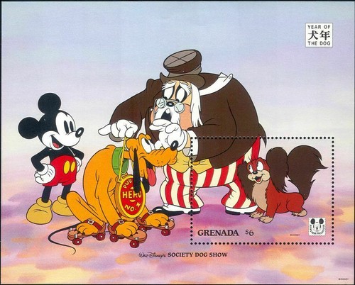 Grenada 1994 disney cane anno - grenada,