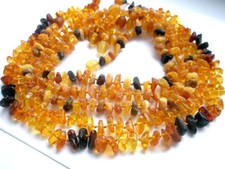 Collana in Naturale Ambra del