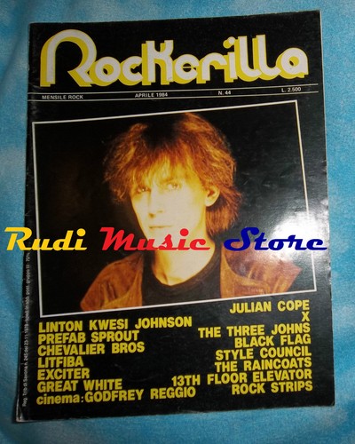 Rivista rockerilla 1984 - rivista,