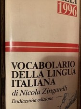 Zingarelli VOCABOLARIO DELLA