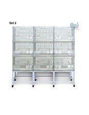 Batteria gabbie per uccelli - batteria,