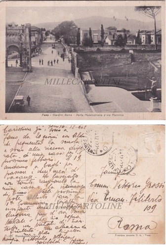 Fano giardini roma - roma, porta
