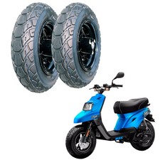 Coppia Gomme 120/90/10-66M 130/90/10-66M VEERUBBER VRM137 BOOSTER DISEGNO RAGGAE