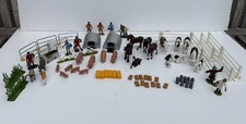 Britains Farm Animals  plus Extras (Hay Bails/Milk Churns/Fences etc.) Bundle