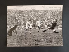 Fotografia originale LAZIO Chinaglia/Garlaschelli con autografo