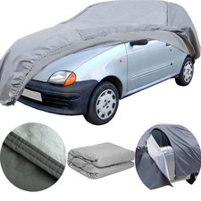 Telo copri auto copriauto felpato impermeabile con zip per fiat 600 seicento