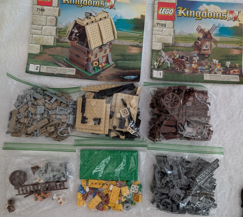 Lego 7189 mill village raid - lego,