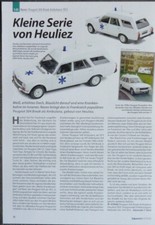 Peugeot 504 Break Ambulance in 1-43 di Norev...un rapporto modello #2009c