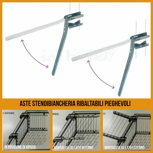 Stendibiancheria pieghevole - pieghevole, da