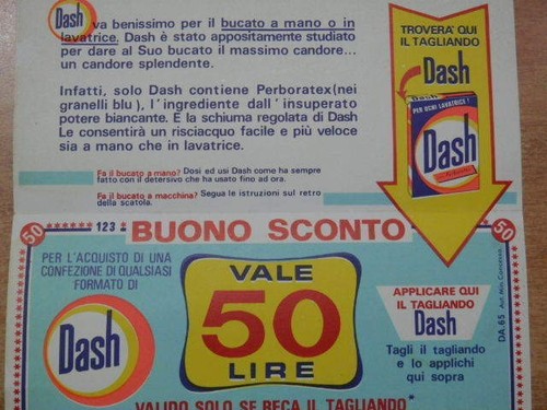 Vecchio buono sconto - , lire