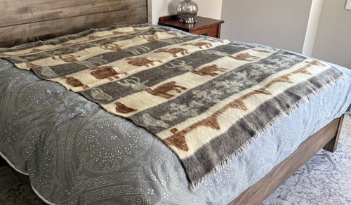 Coperta lana guatemalteca - di,
