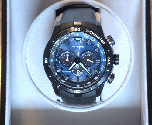Orologio citizen uomo 48mm blu - orologio,