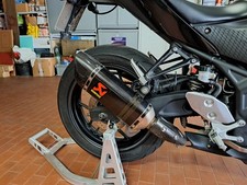 Terminale Akrapovic Yamaha R3 2019-2024 Carbonio Omologato Per Uso Stradale